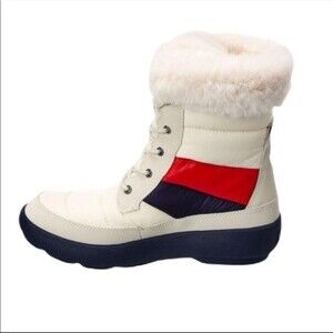 SPERRY Top-Sider Women's White Bearing Plushwave Winter Boots